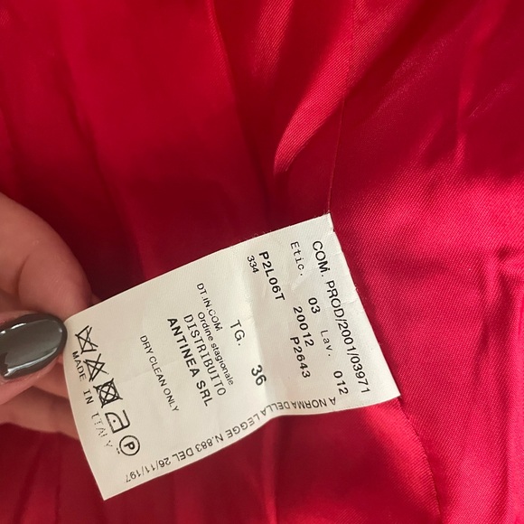 Emporio Armani virgin wool haute couture coat - Picture 5 of 11